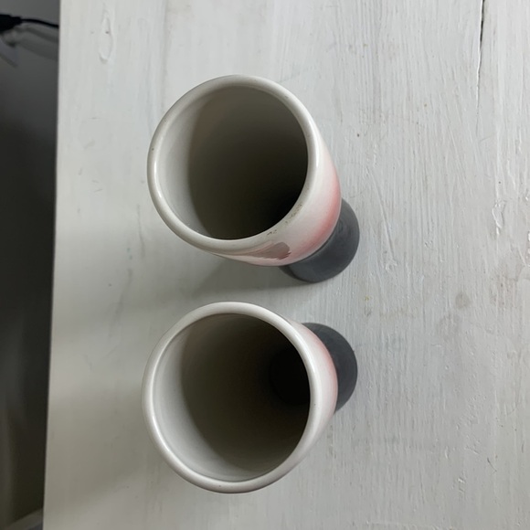 T16 2007 Budweiser Glasses white red and black ombré - Picture 6 of 12